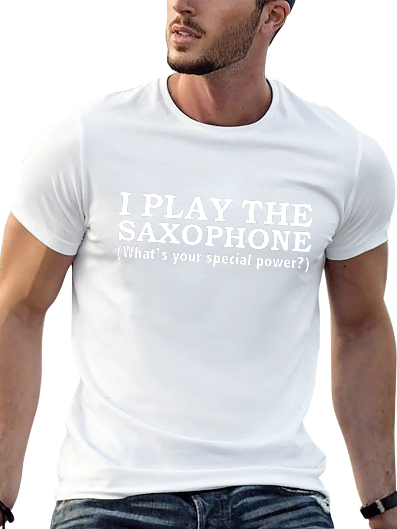 I Play The Saxophone Graphic Tee