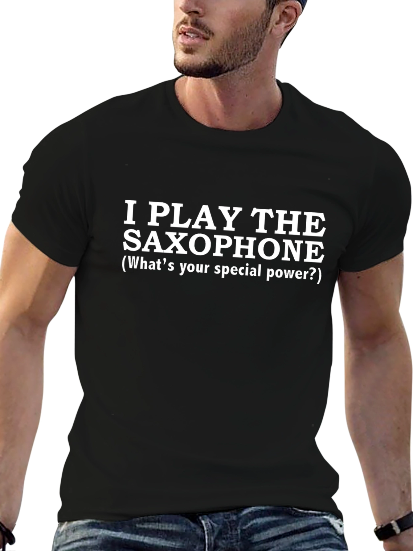 I Play The Saxophone Graphic Tee
