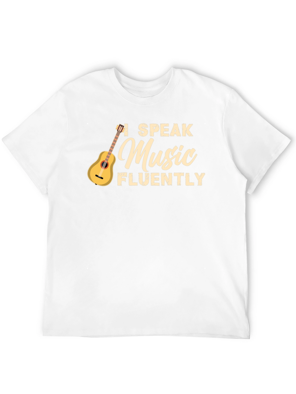 I Speak Music Fluently T-Shirt - Black