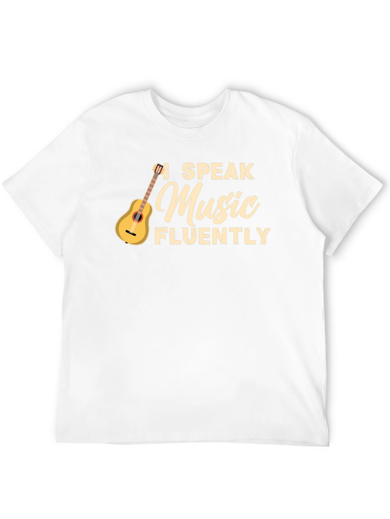 I Speak Music Fluently T-Shirt - Black