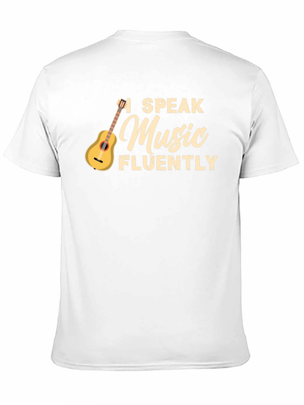 I Speak Music Fluently T-Shirt - Black