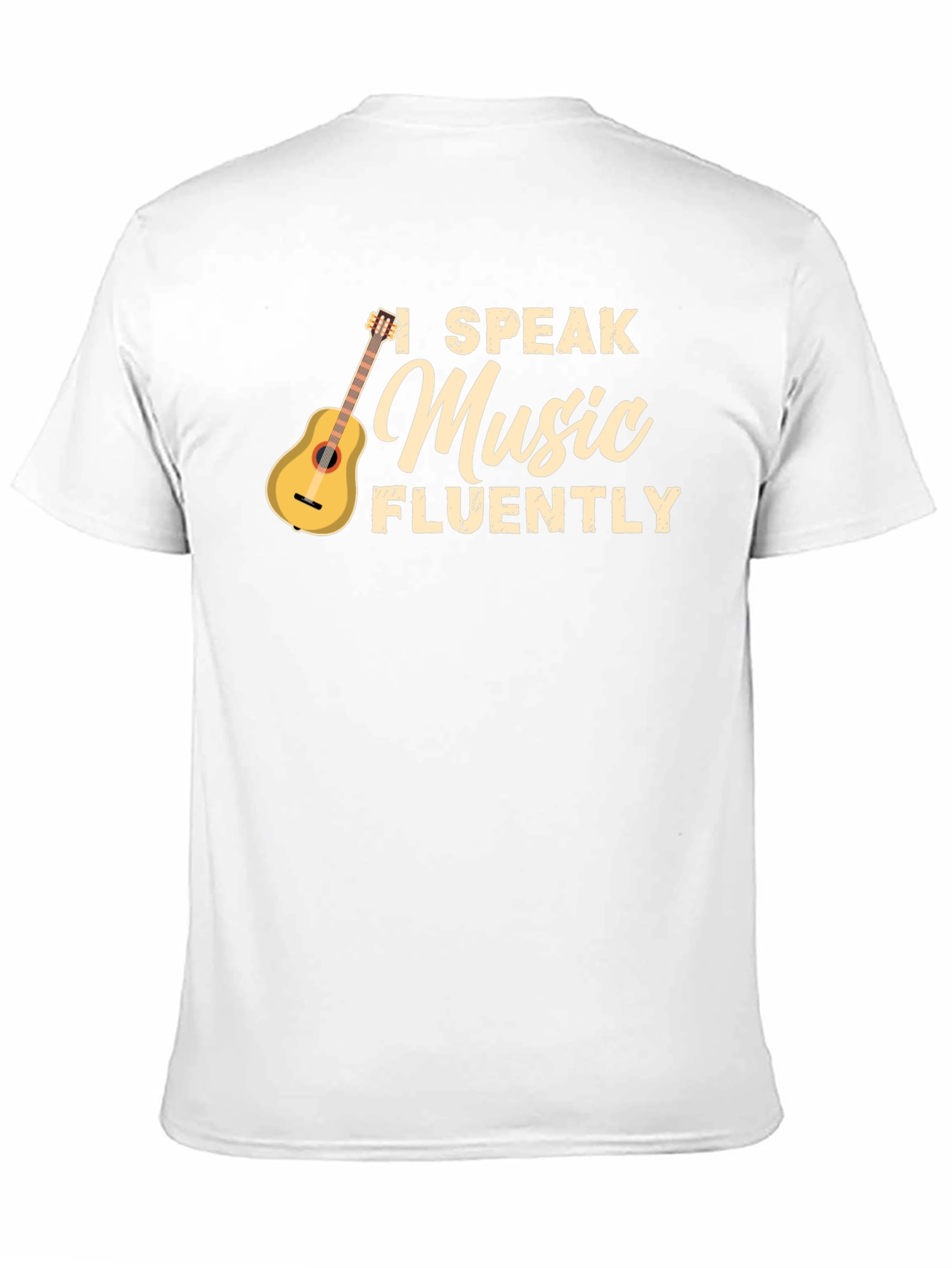 I Speak Music Fluently T-Shirt - Black