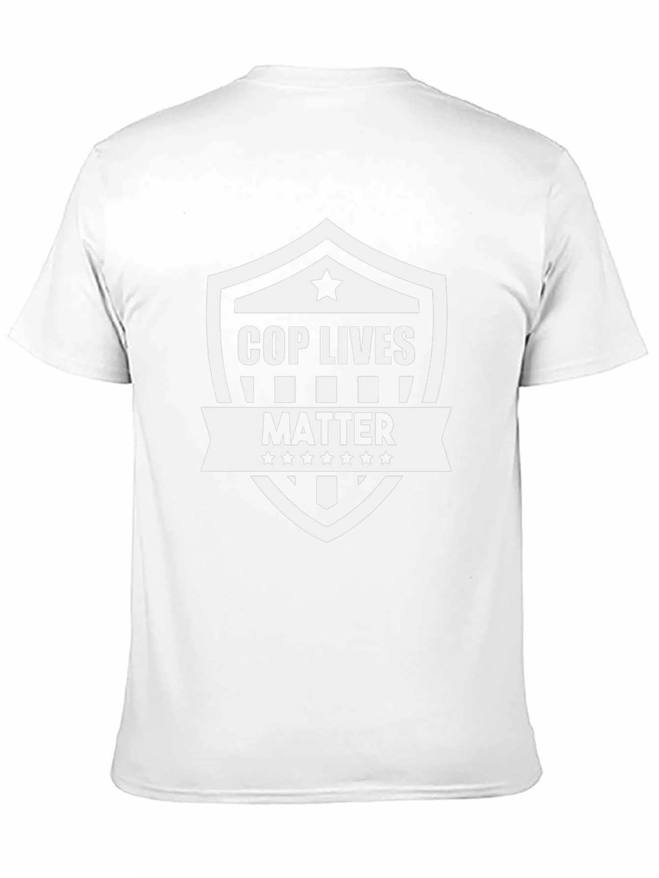 Cop Lives Matter Graphic Tee - Black