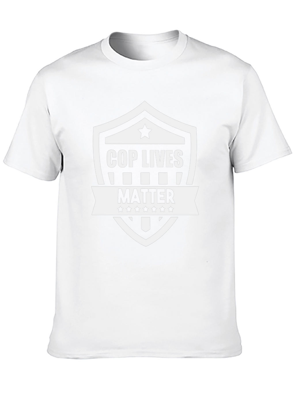 Cop Lives Matter Graphic Tee - Black