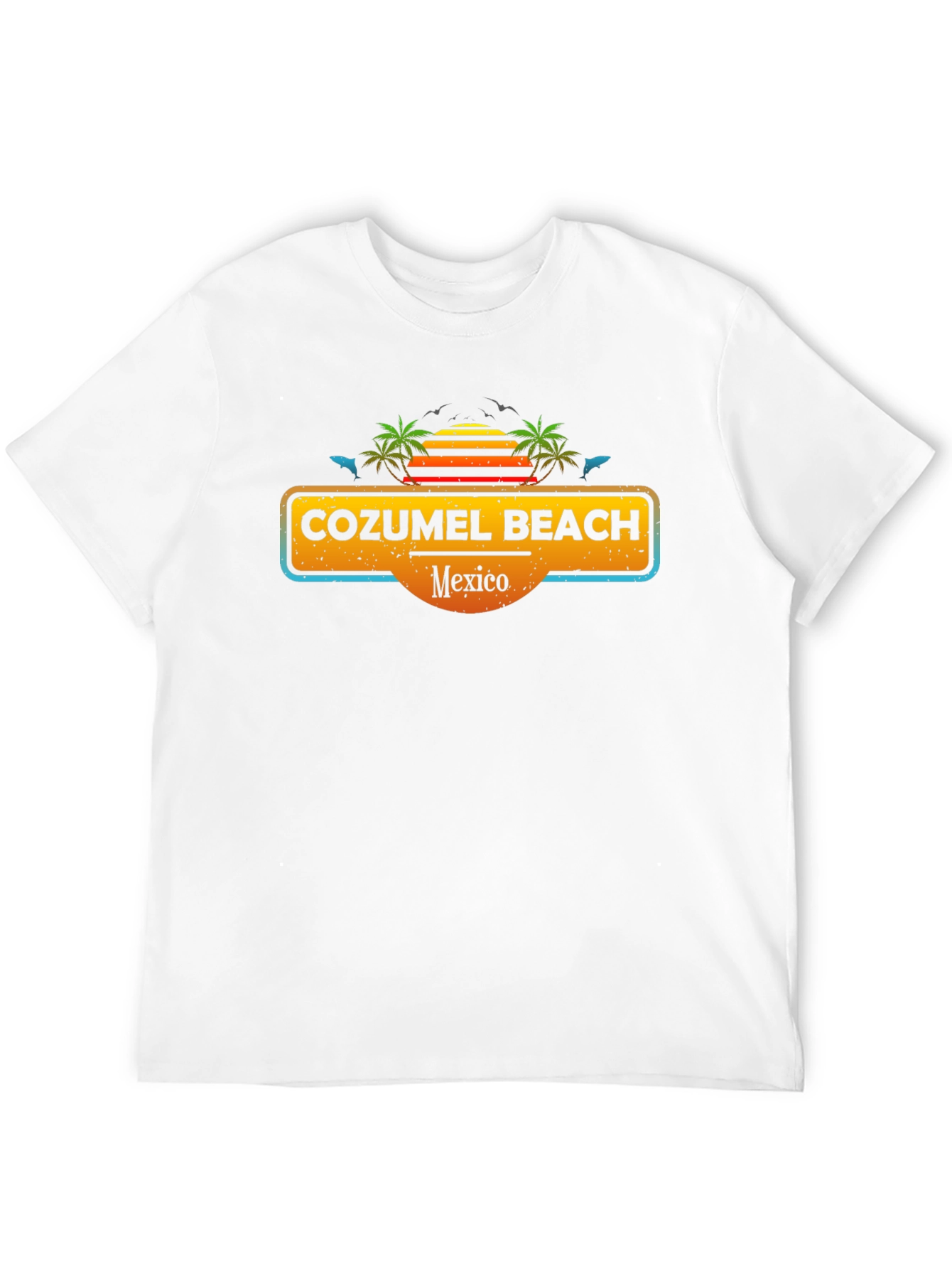 Cozumel Beach Mexico Graphic T-Shirt