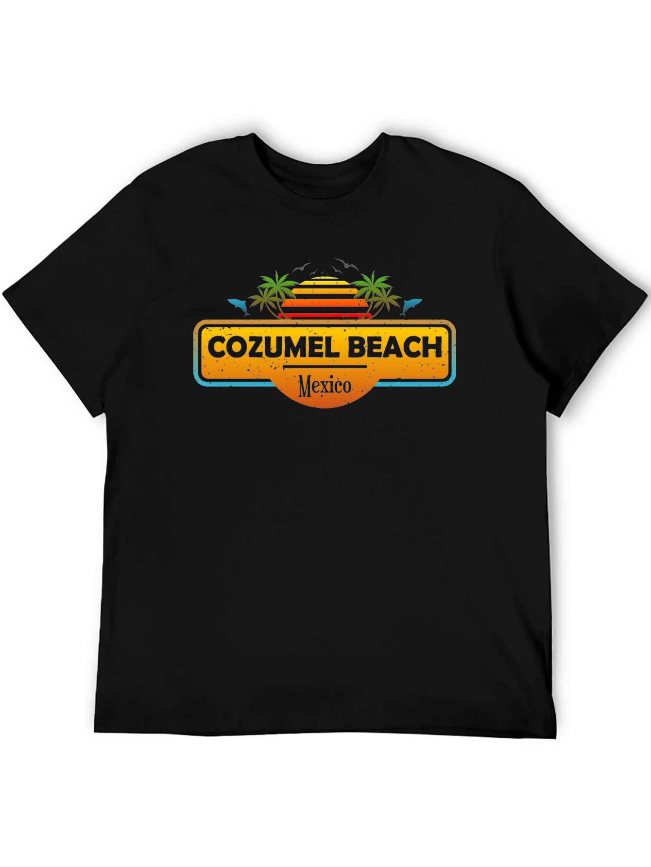 Cozumel Beach Mexico Graphic T-Shirt