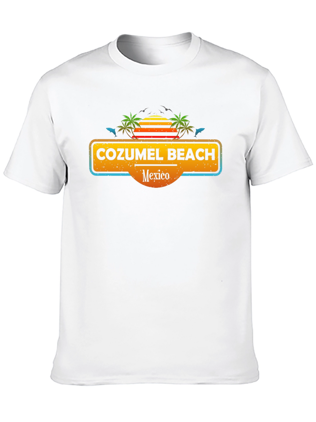 Cozumel Beach Mexico Graphic T-Shirt