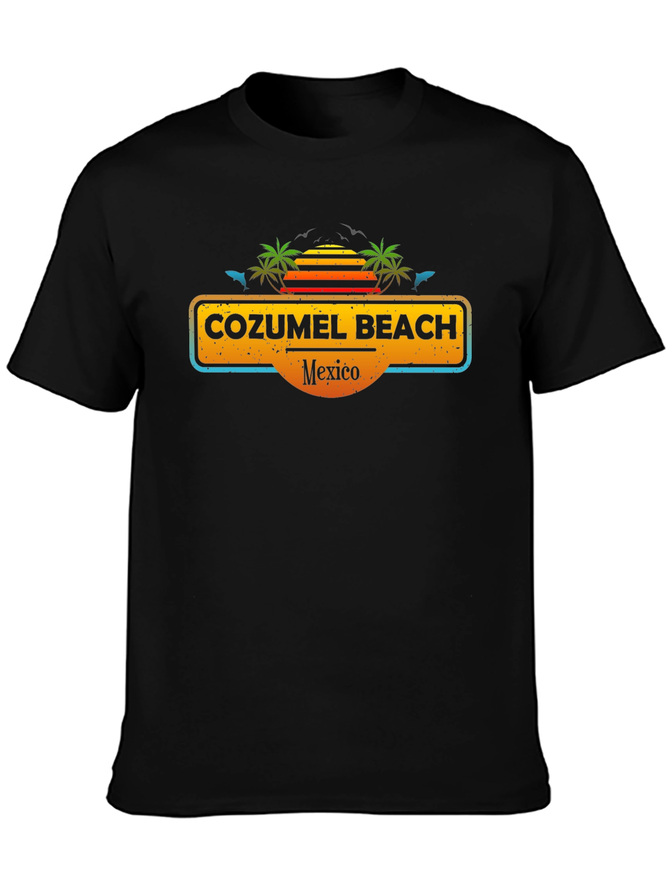 Cozumel Beach Mexico Graphic T-Shirt