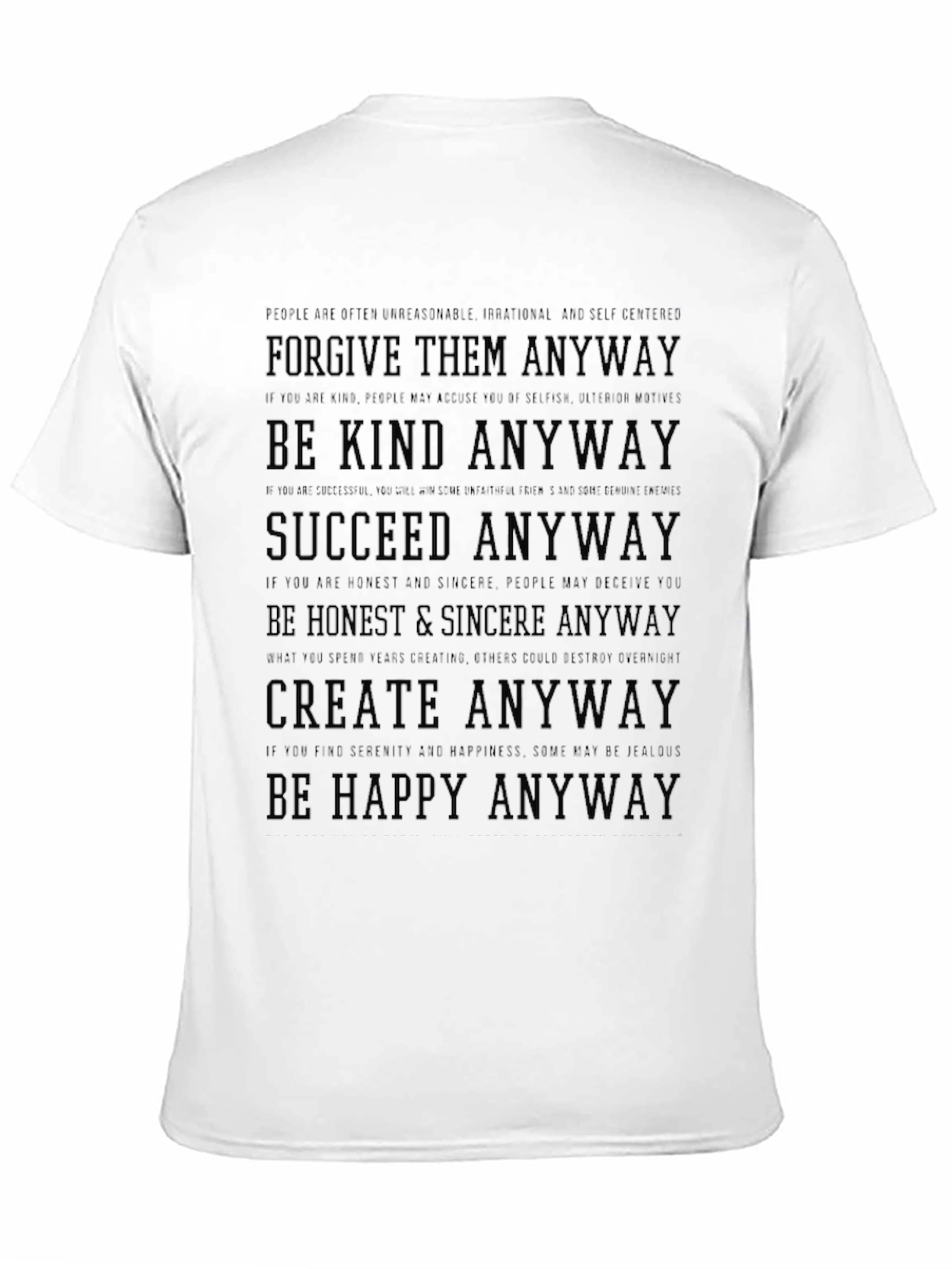 Inspirational Anyway Graphic Tee