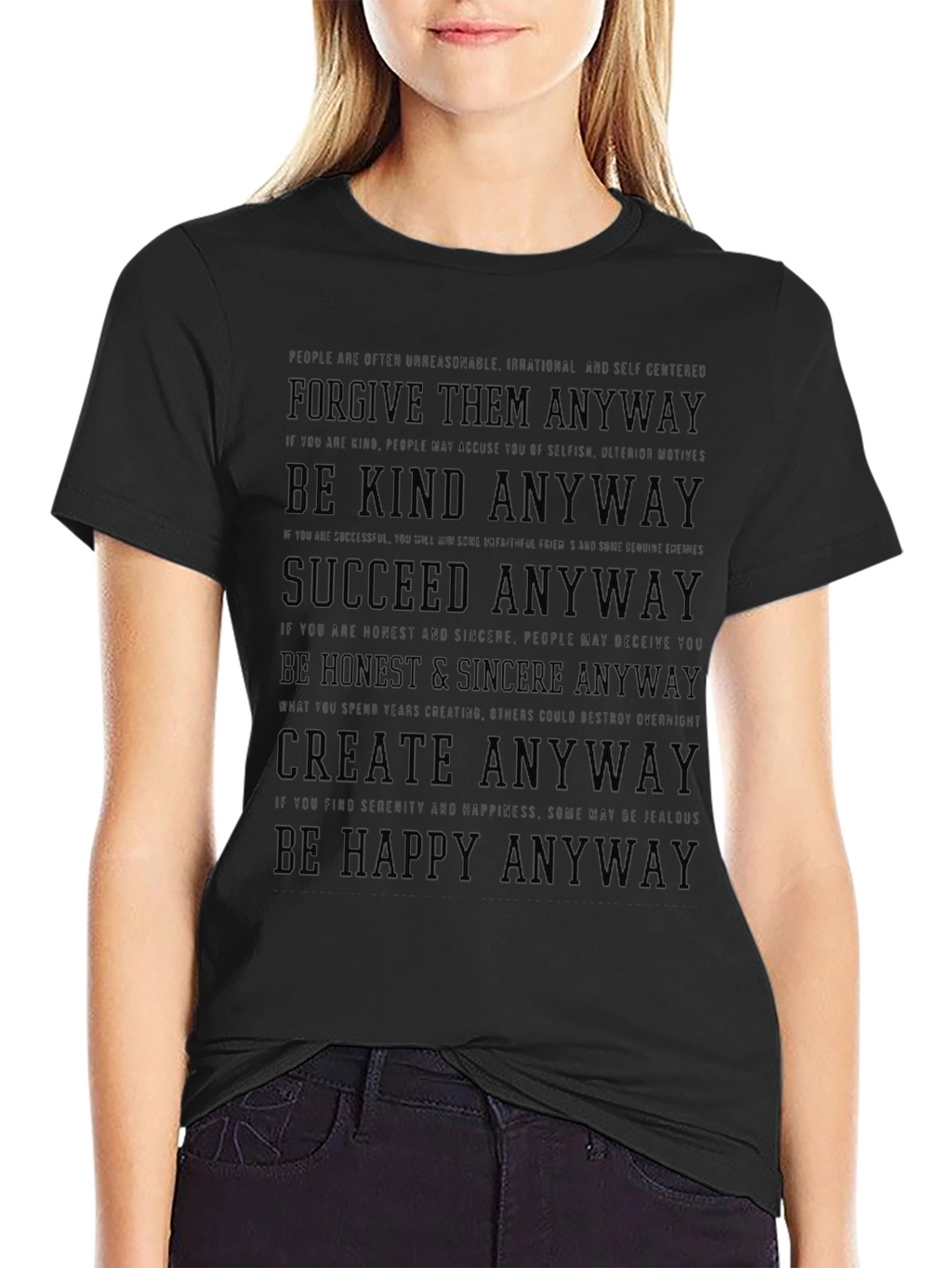 Inspirational Anyway Graphic Tee