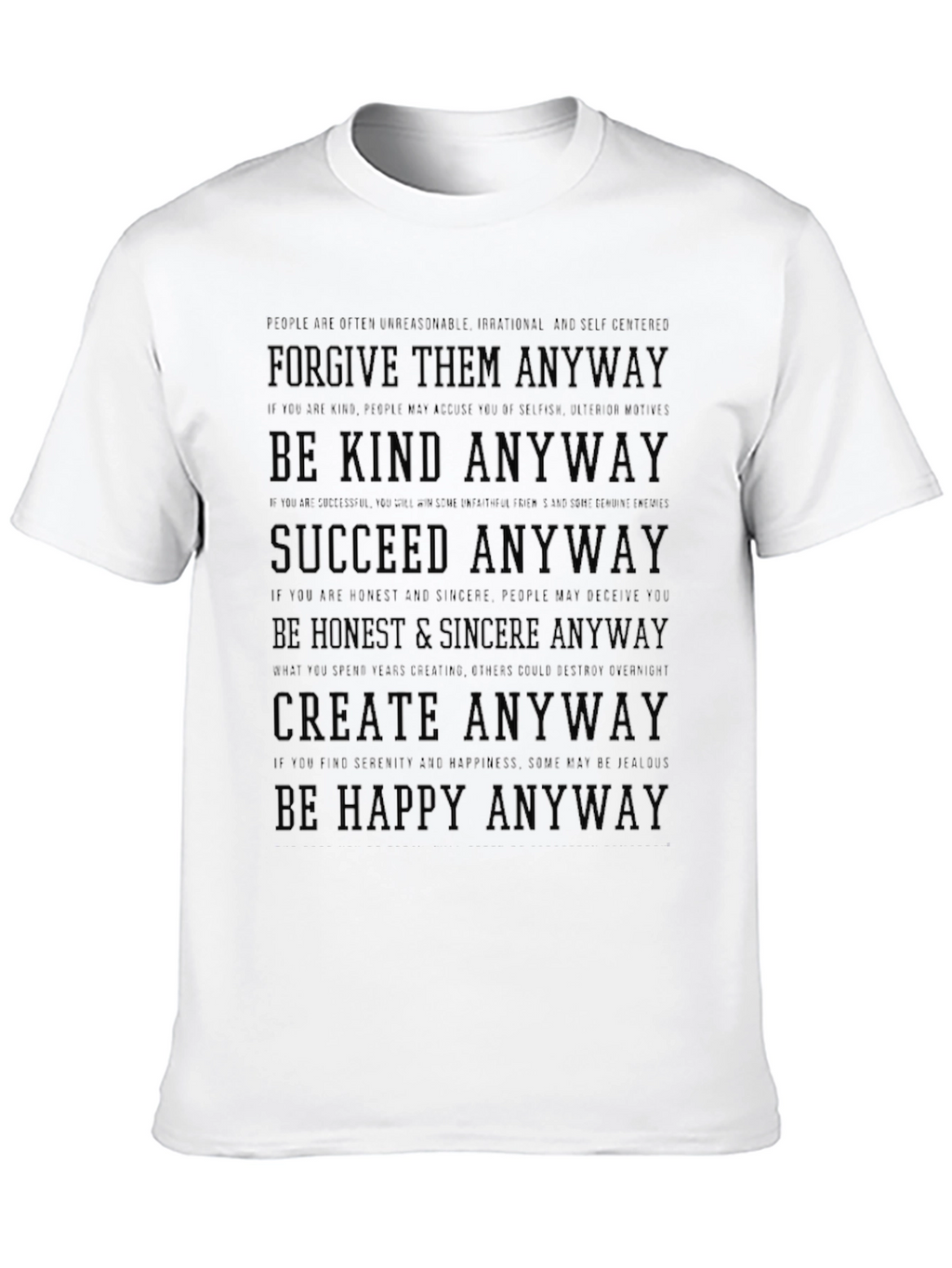 Inspirational Anyway Graphic Tee