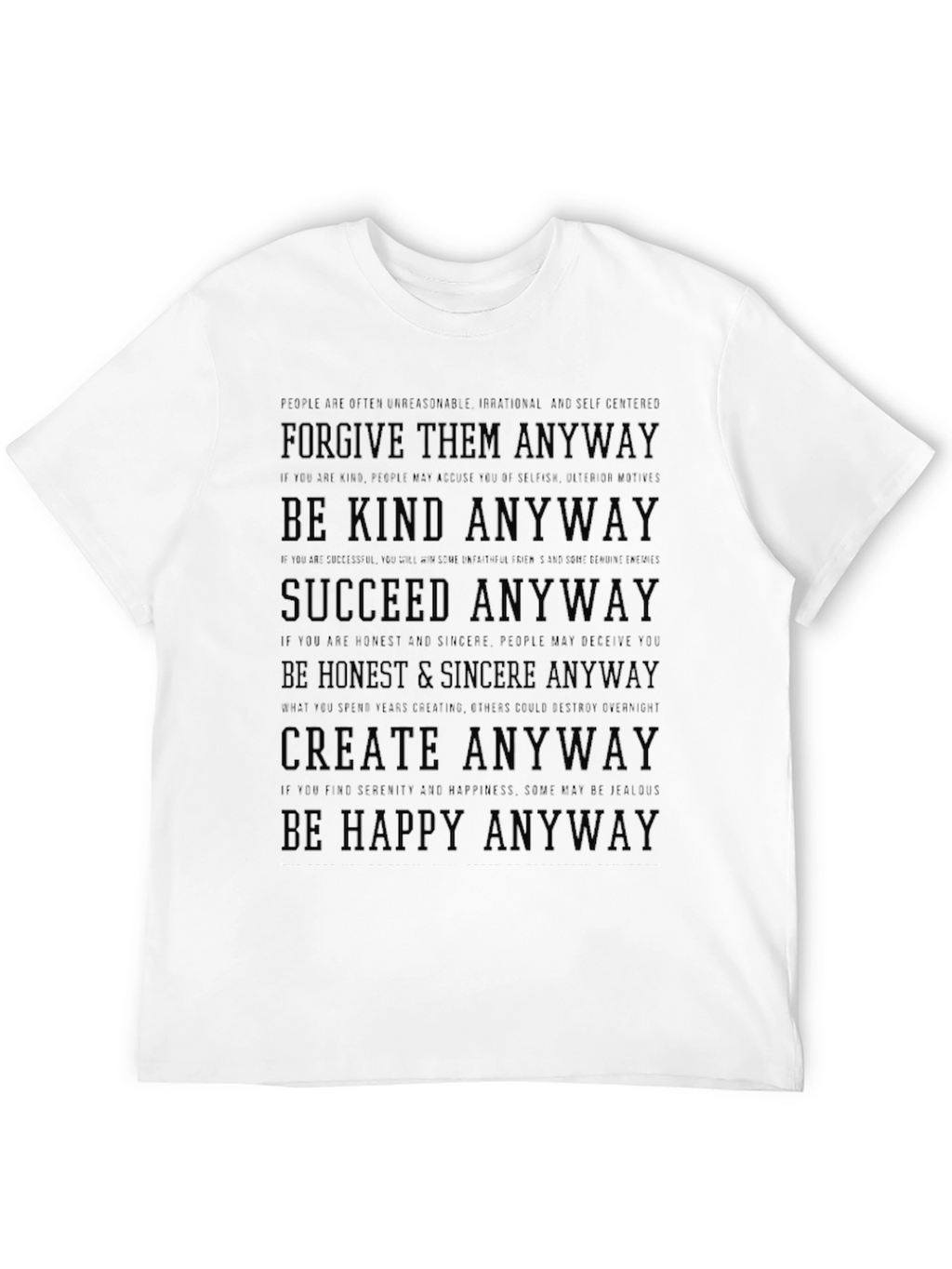 Inspirational Anyway Graphic Tee