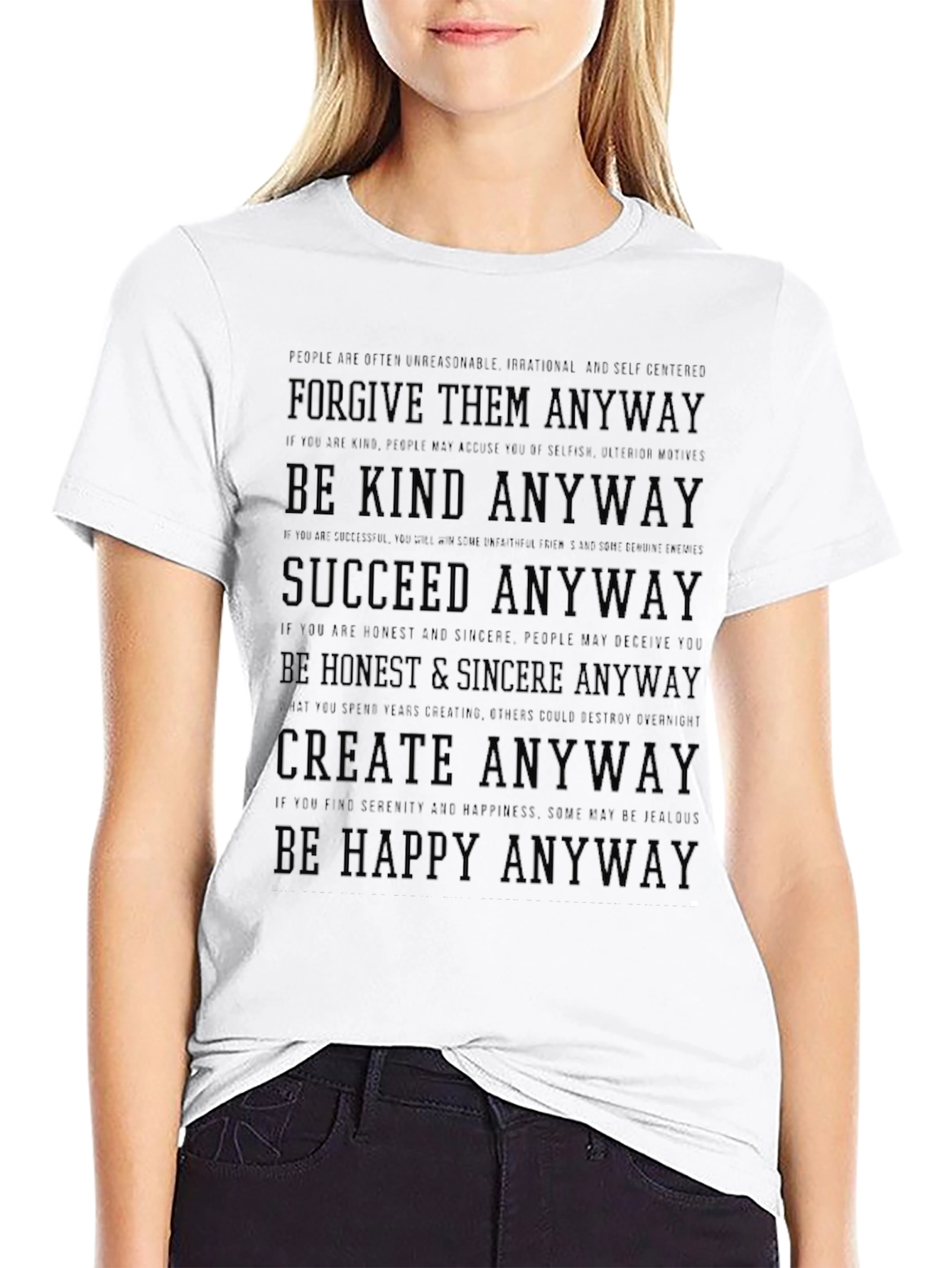 Inspirational Anyway Graphic Tee