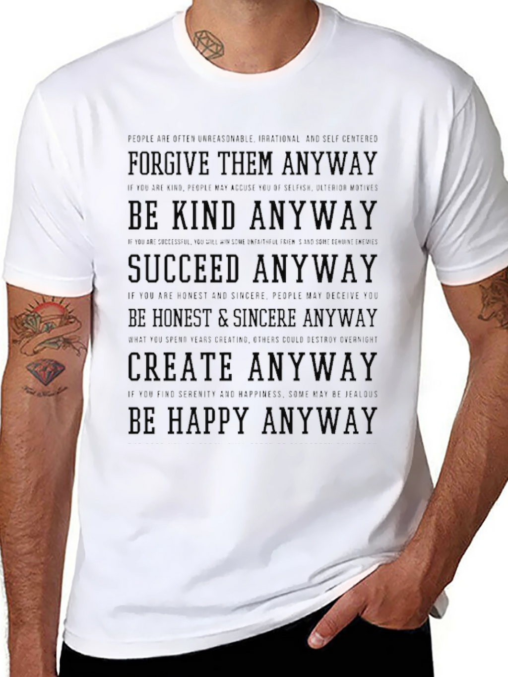 Inspirational Anyway Graphic Tee