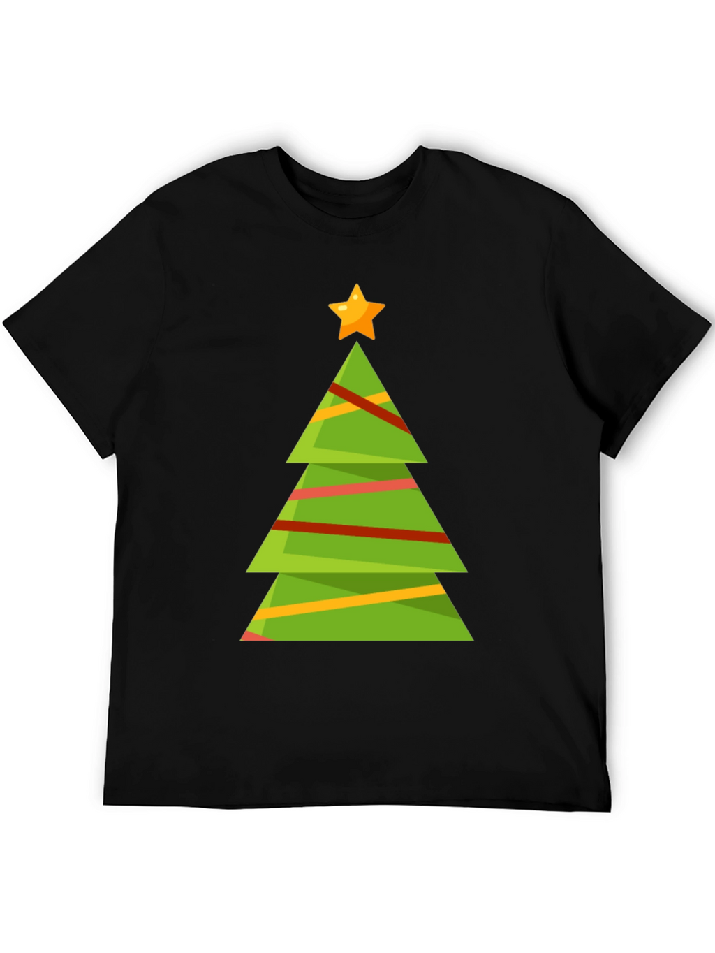 Festive Christmas Tree Graphic Tee