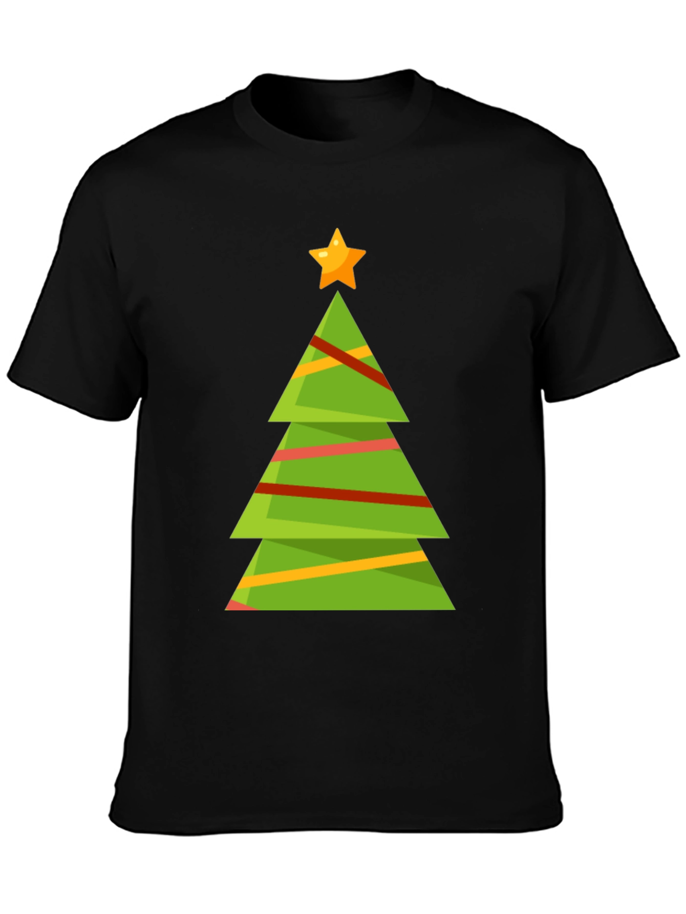 Festive Christmas Tree Graphic Tee