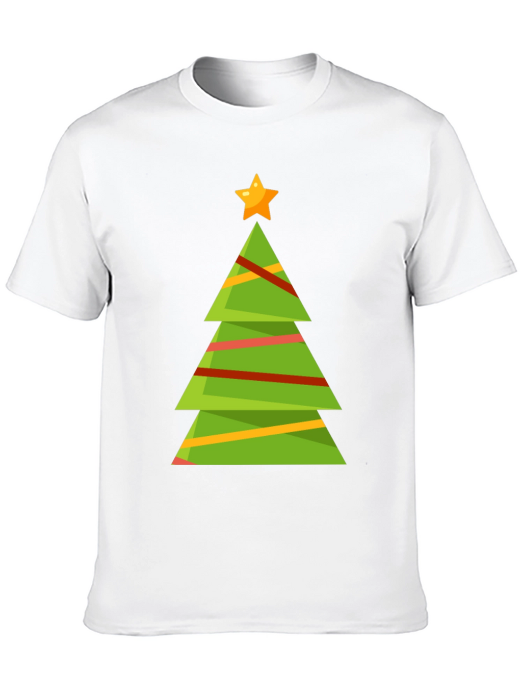 Festive Christmas Tree Graphic Tee