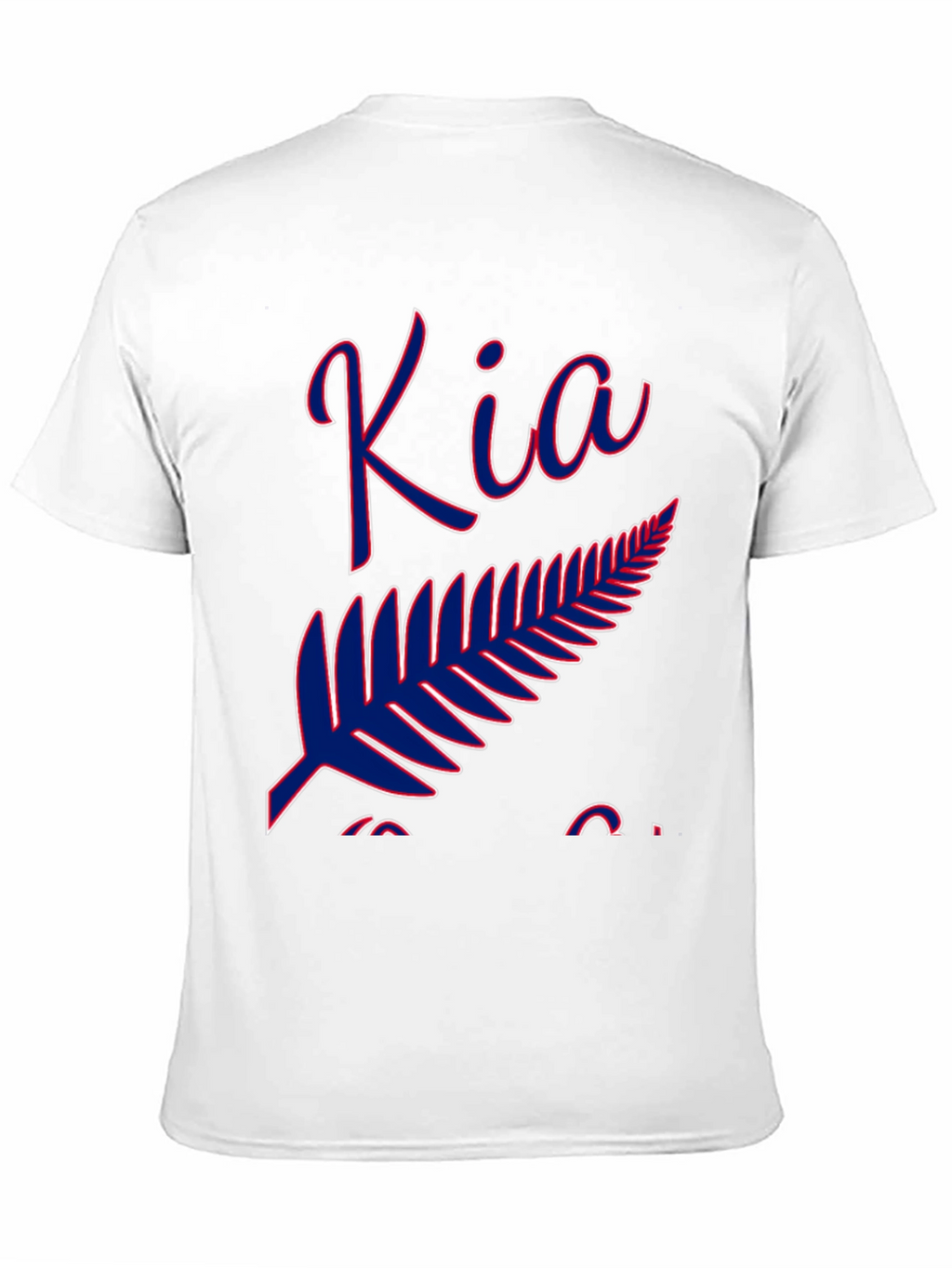 Kia Kaha Fern T-Shirt - Classic Black