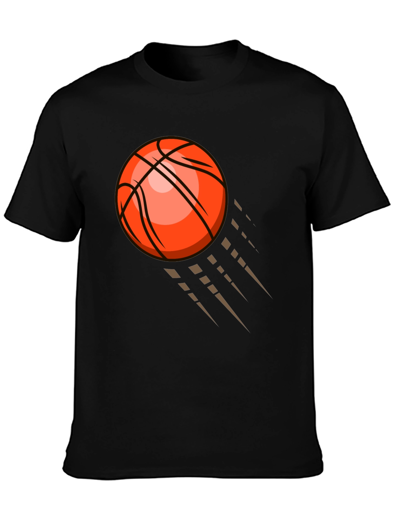 Black Basketball Graphic Tee