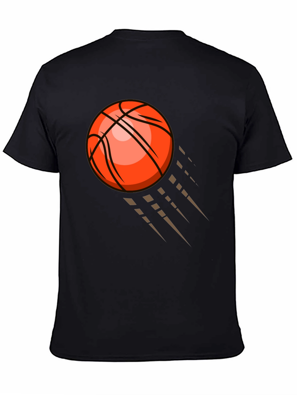 Black Basketball Graphic Tee
