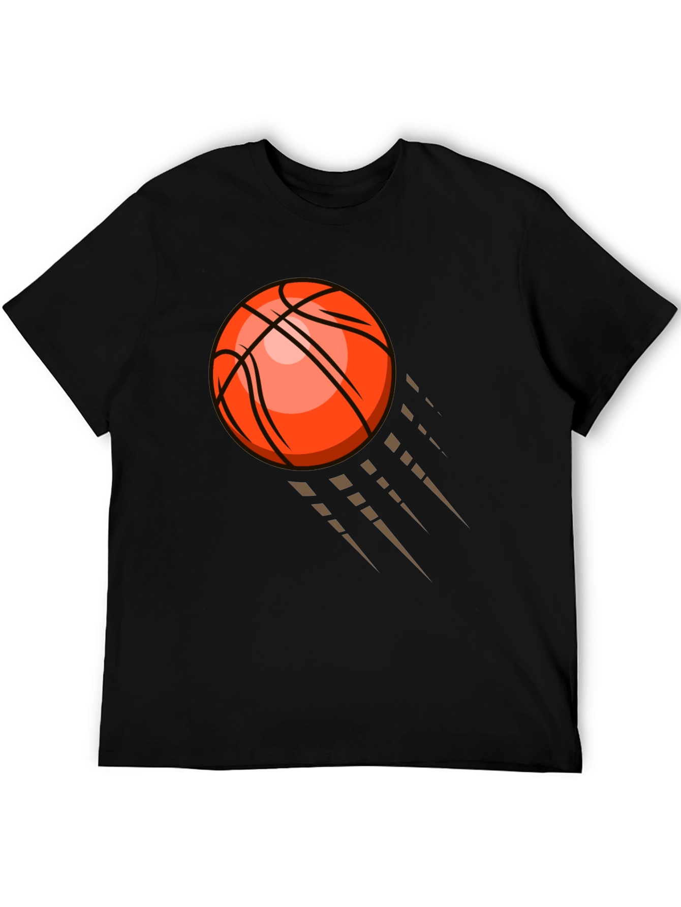 Black Basketball Graphic Tee