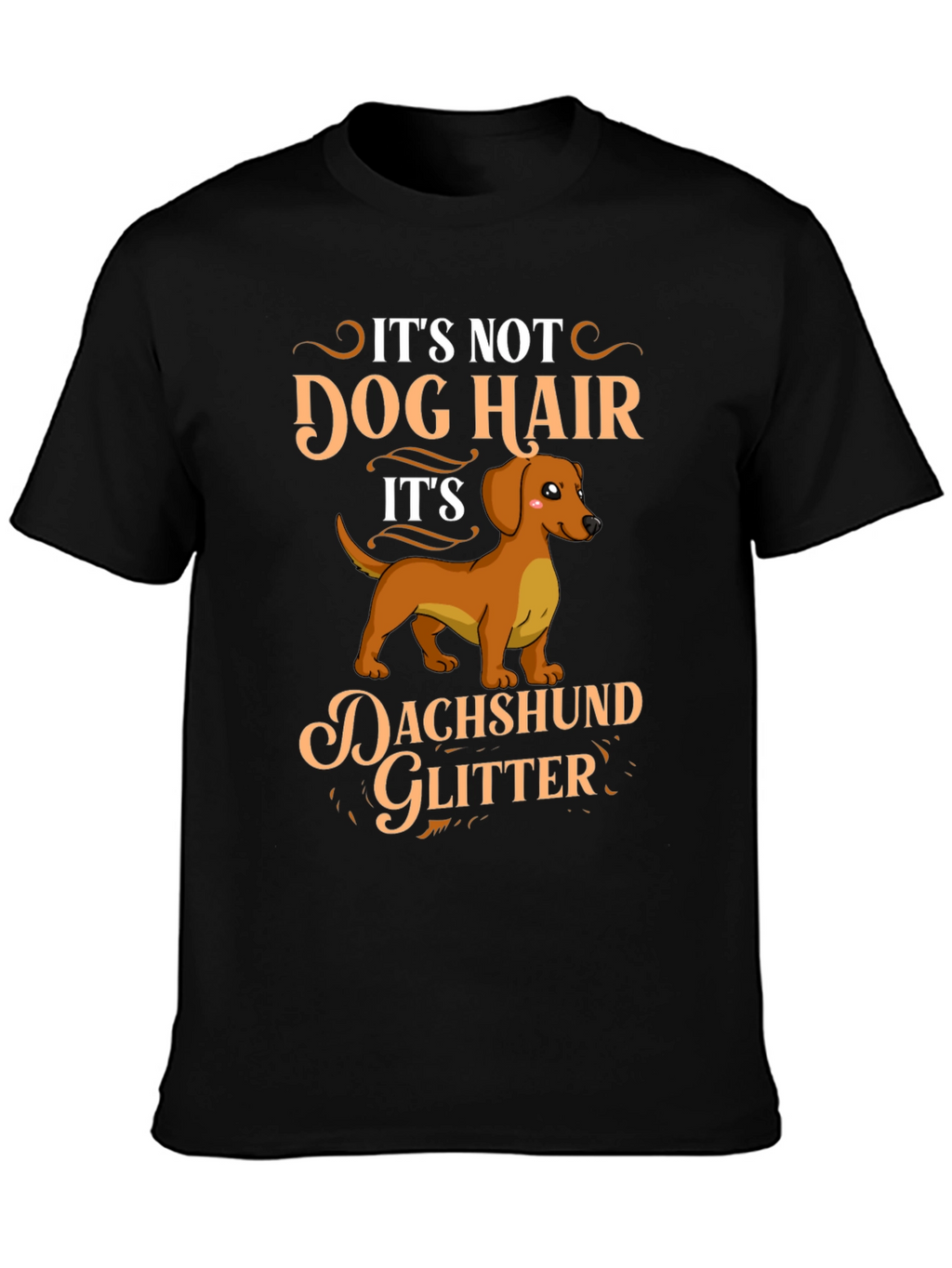 Dachshund Glitter T-Shirt - Dog Lover Gift