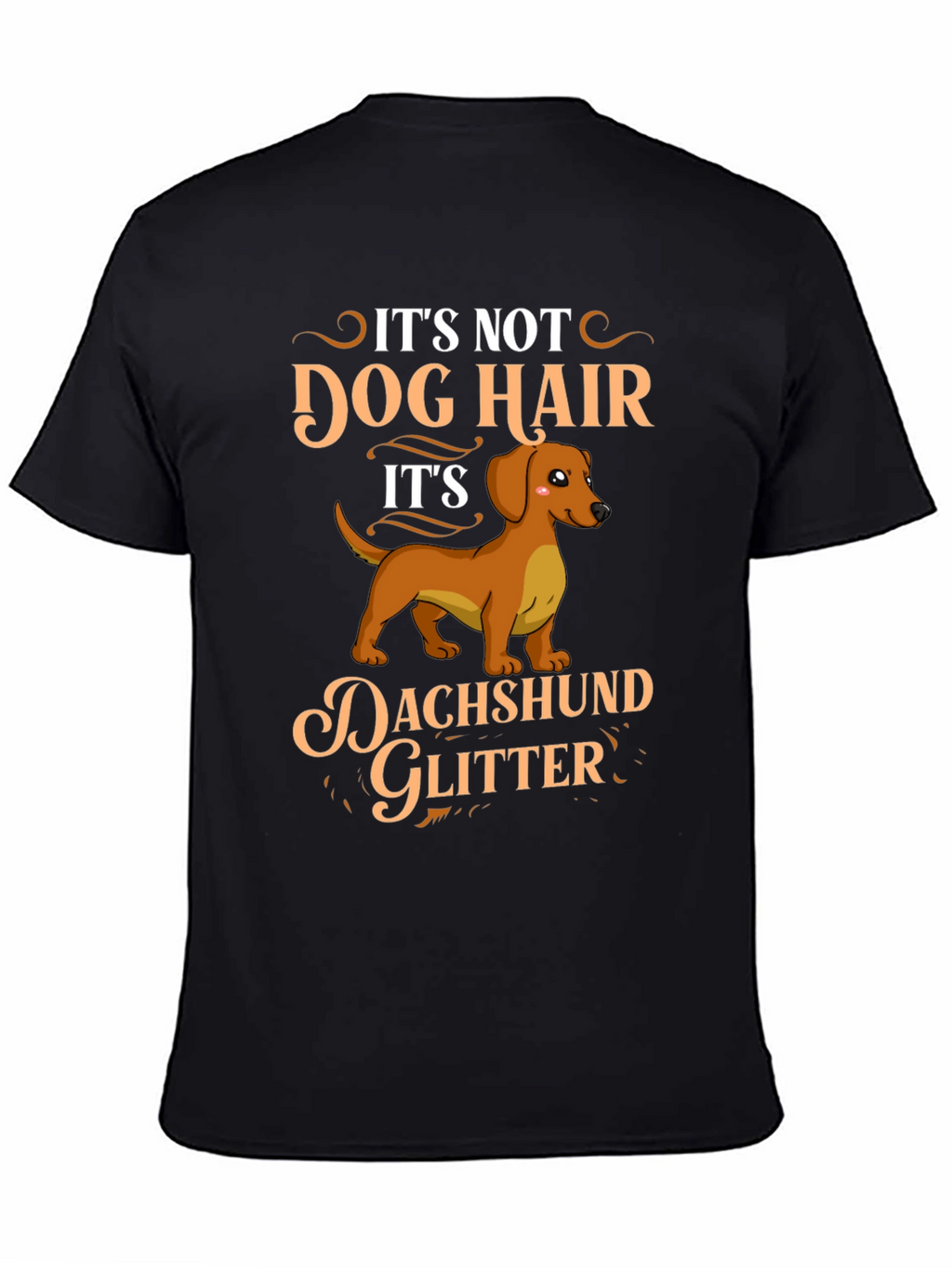 Dachshund Glitter T-Shirt - Dog Lover Gift