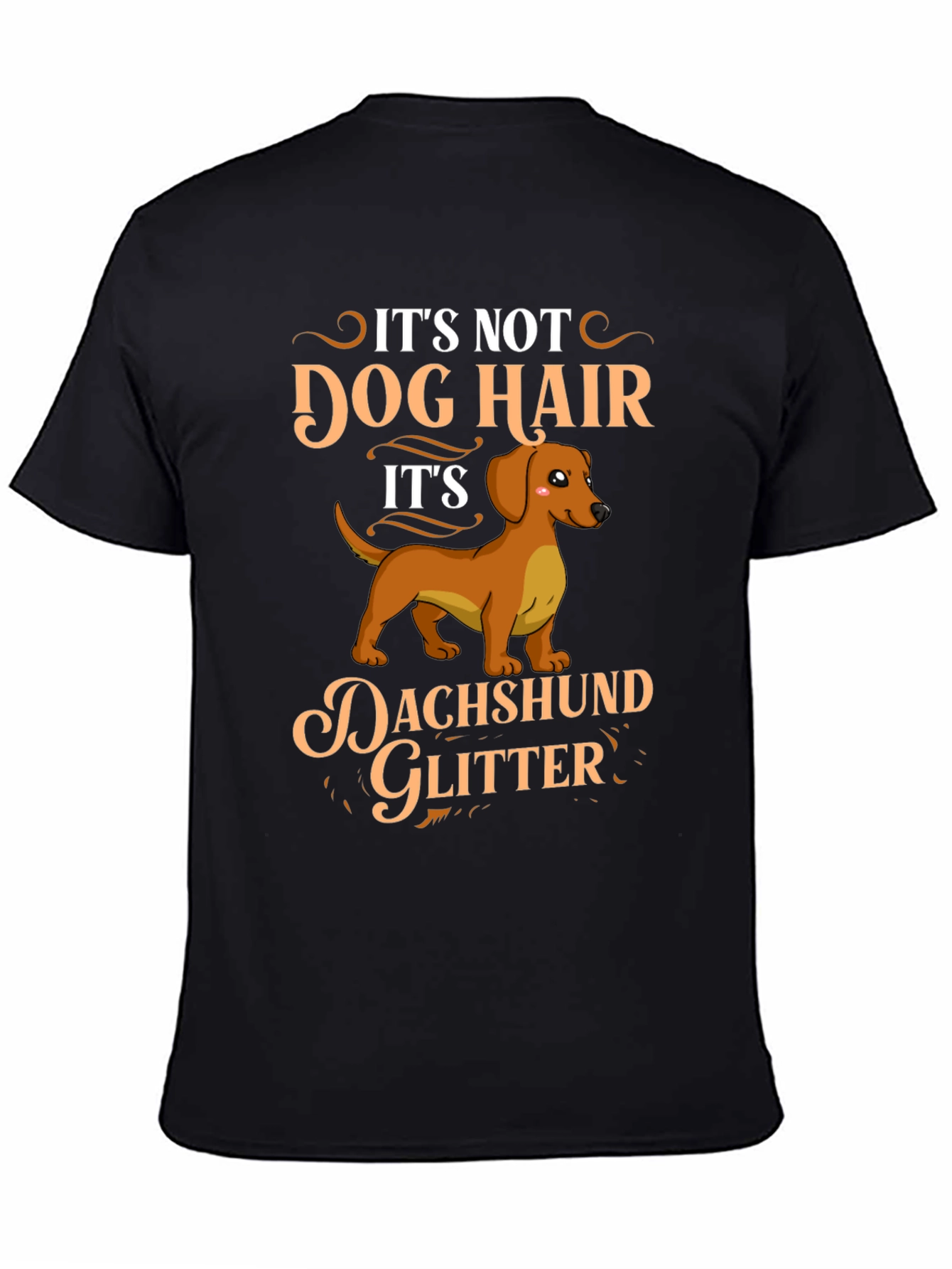 Dachshund Glitter T-Shirt - Dog Lover Gift