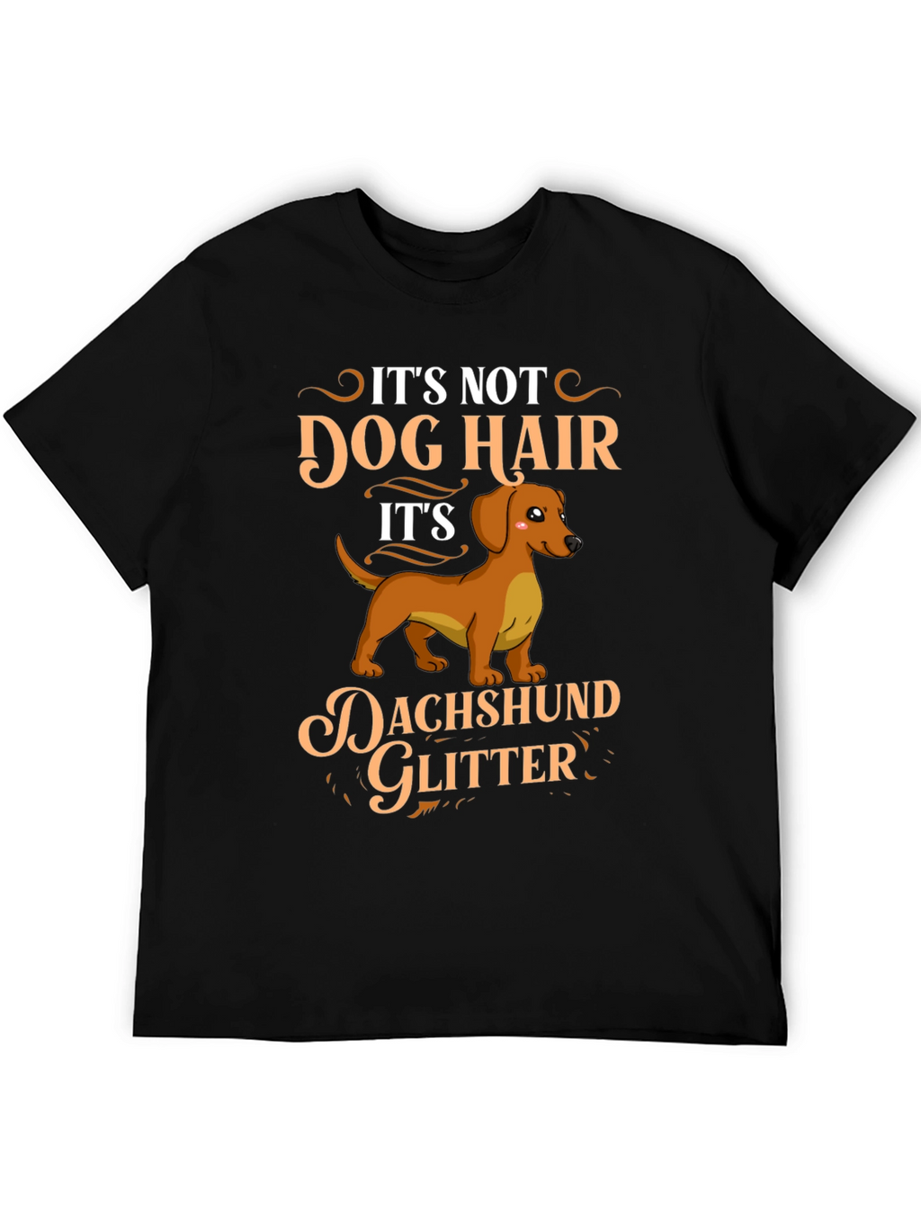 Dachshund Glitter T-Shirt - Dog Lover Gift