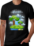 Eco-Friendly World Graphic T-Shirt