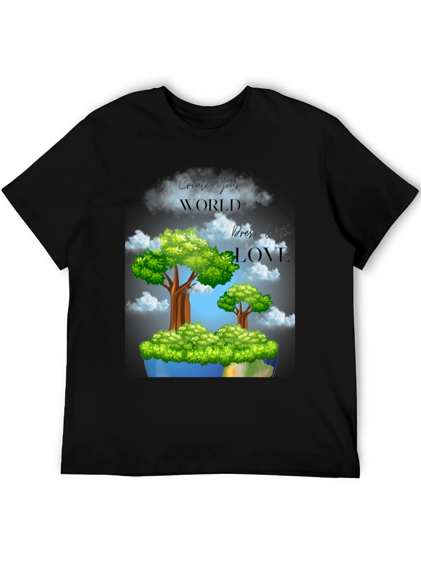 Eco-Friendly World Graphic T-Shirt
