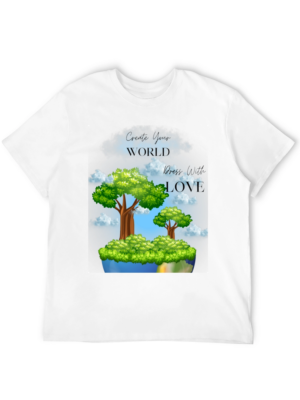 Eco-Friendly World Graphic T-Shirt