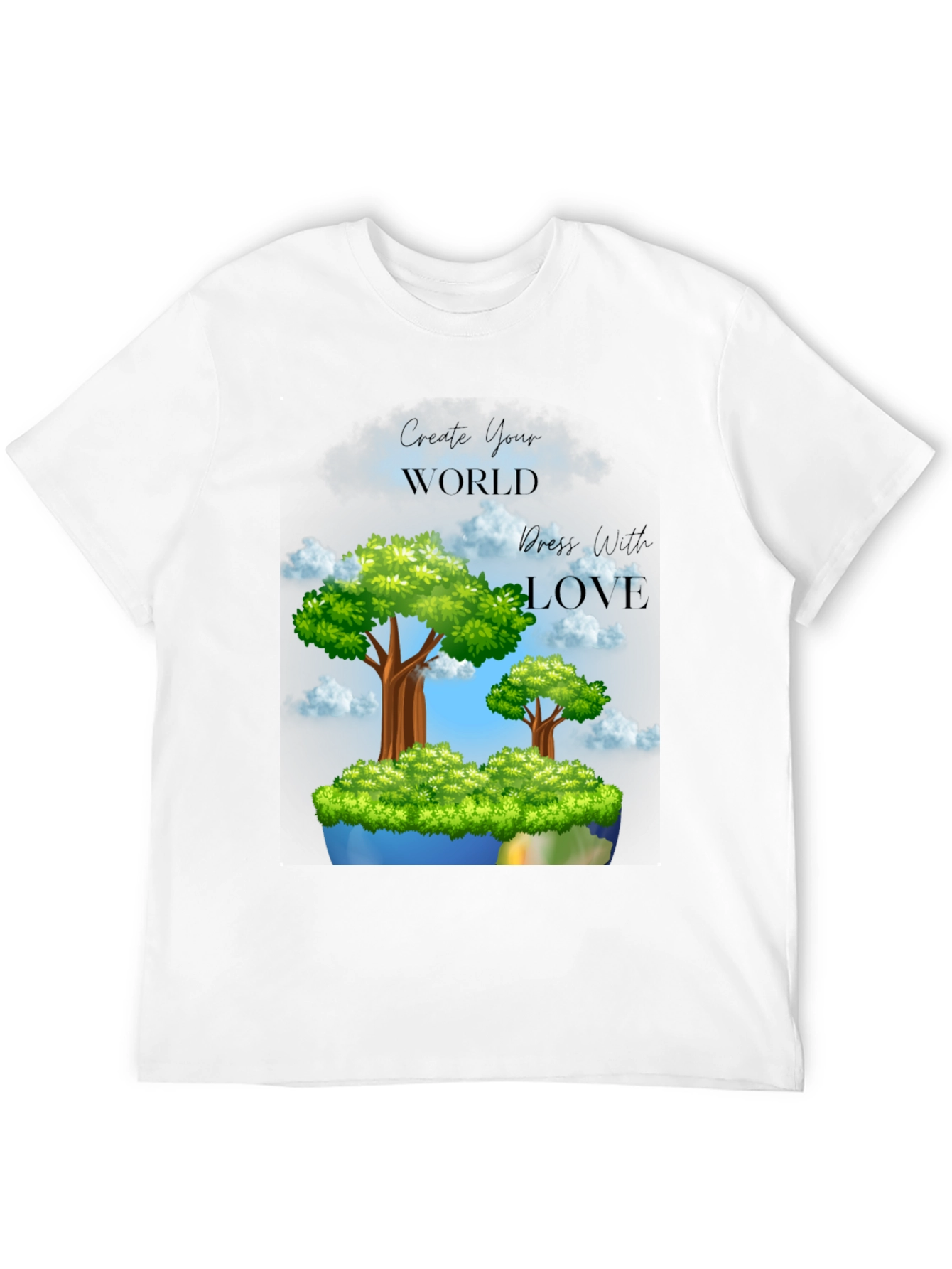 Eco-Friendly World Graphic T-Shirt