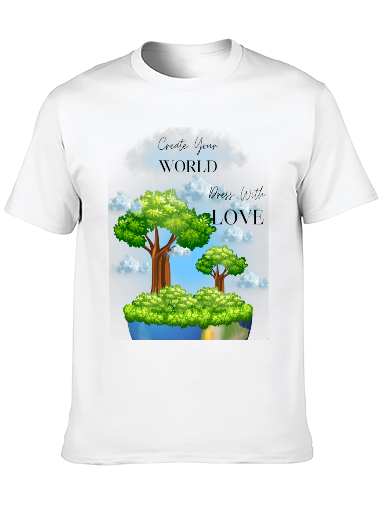 Eco-Friendly World Graphic T-Shirt