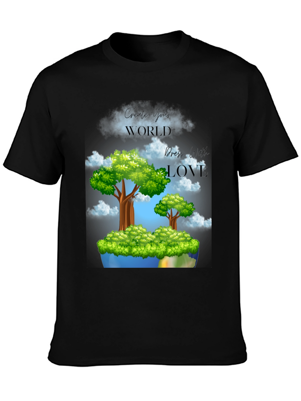 Eco-Friendly World Graphic T-Shirt