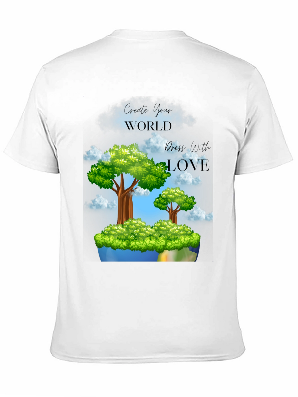 Eco-Friendly World Graphic T-Shirt