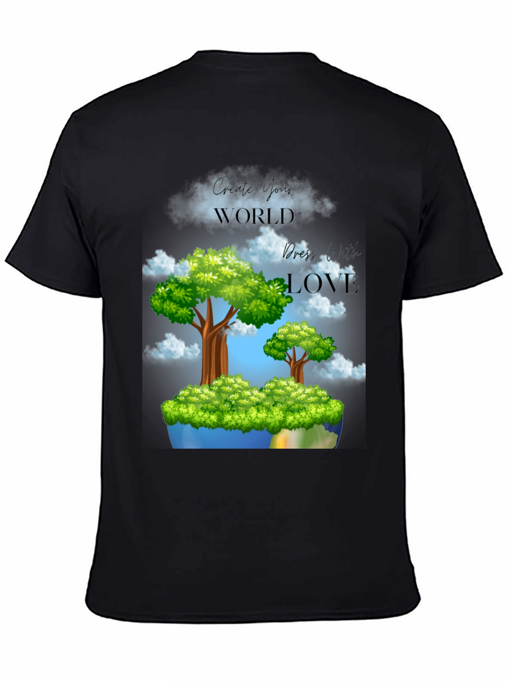 Eco-Friendly World Graphic T-Shirt