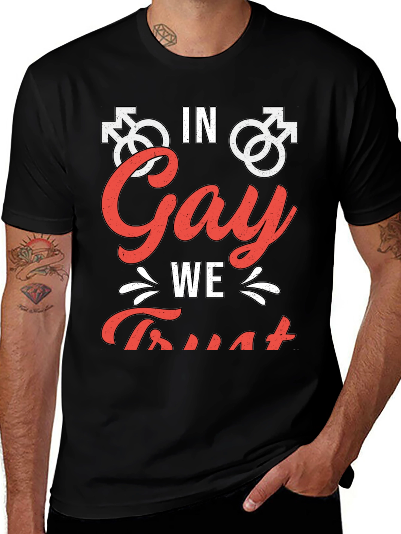 In Gay We Trust T-Shirt Pride Apparel
