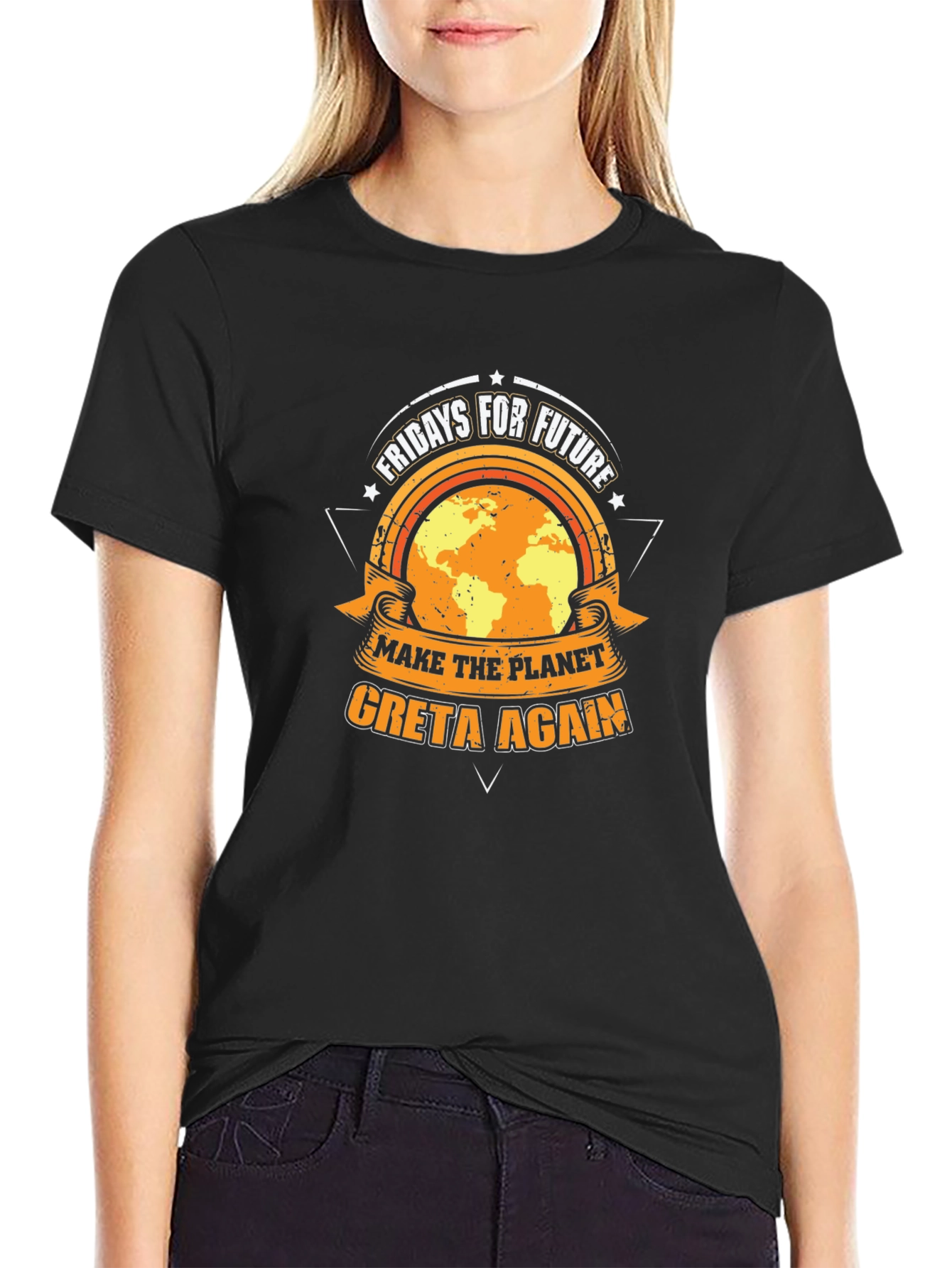 Fridays For Future T-Shirt: Make The Planet Greta Again