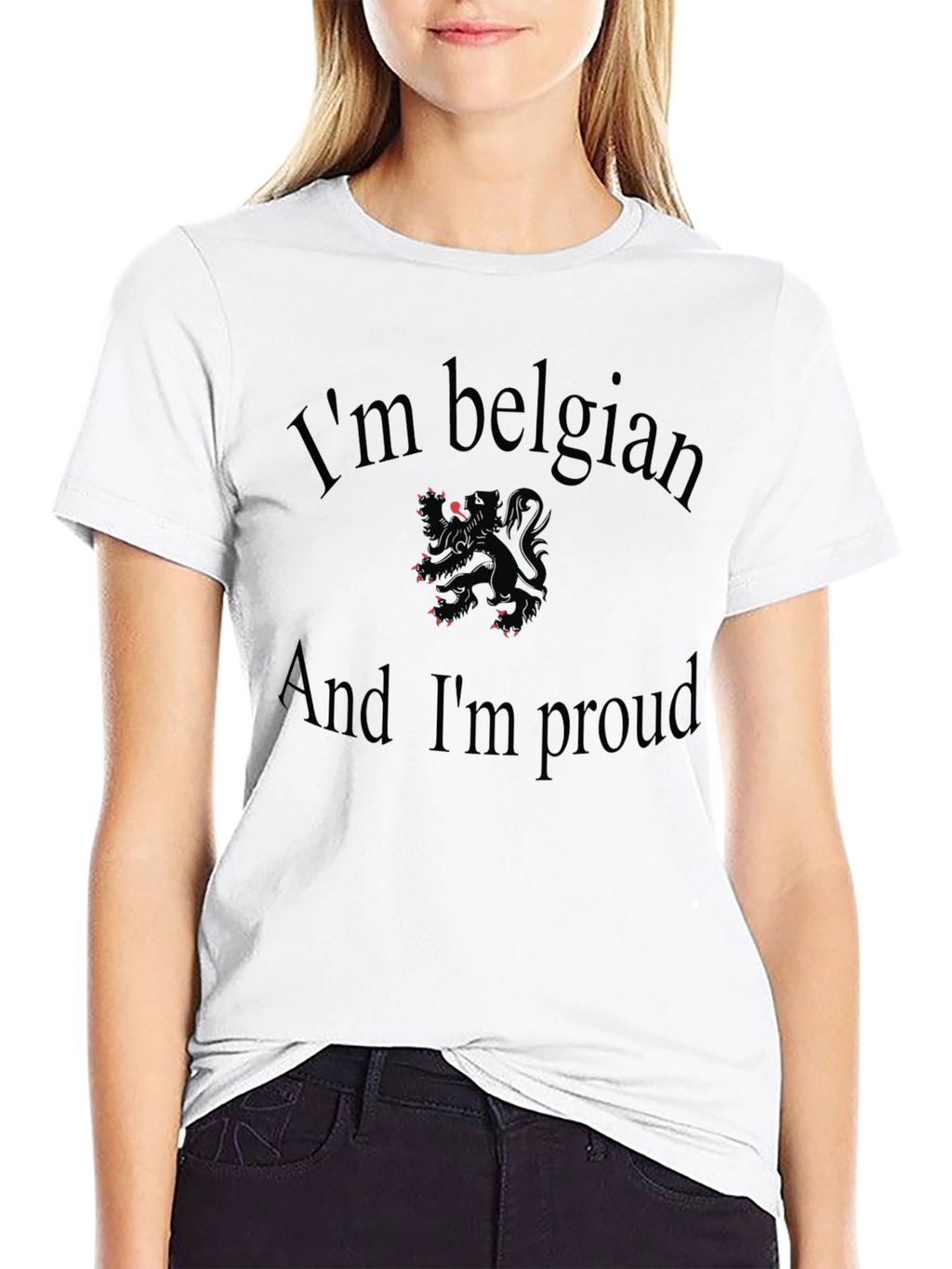 Belgian Pride Graphic Tee - Black