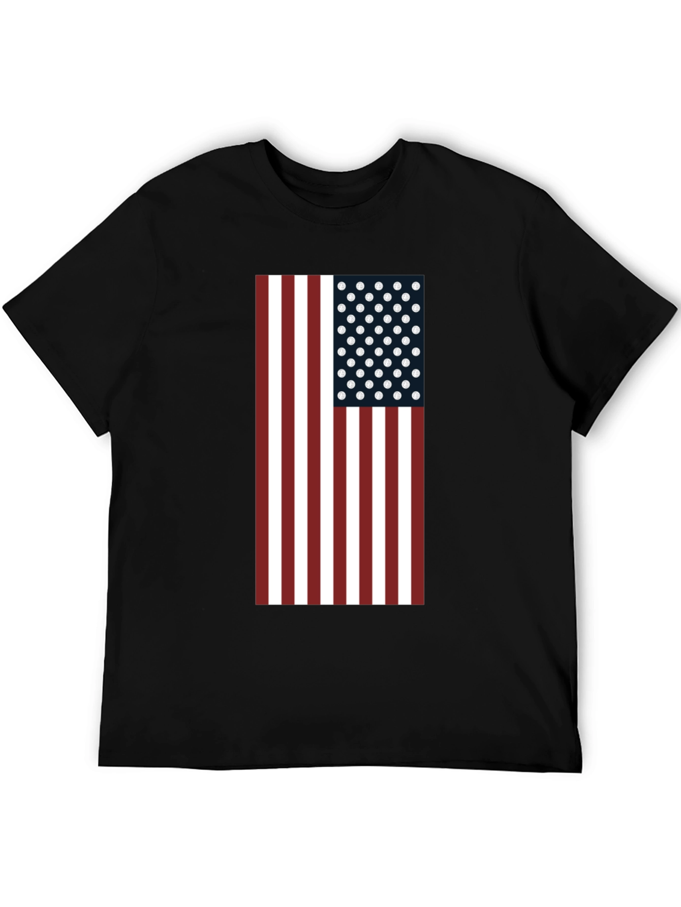 American Flag Graphic Tee - Patriotic Style