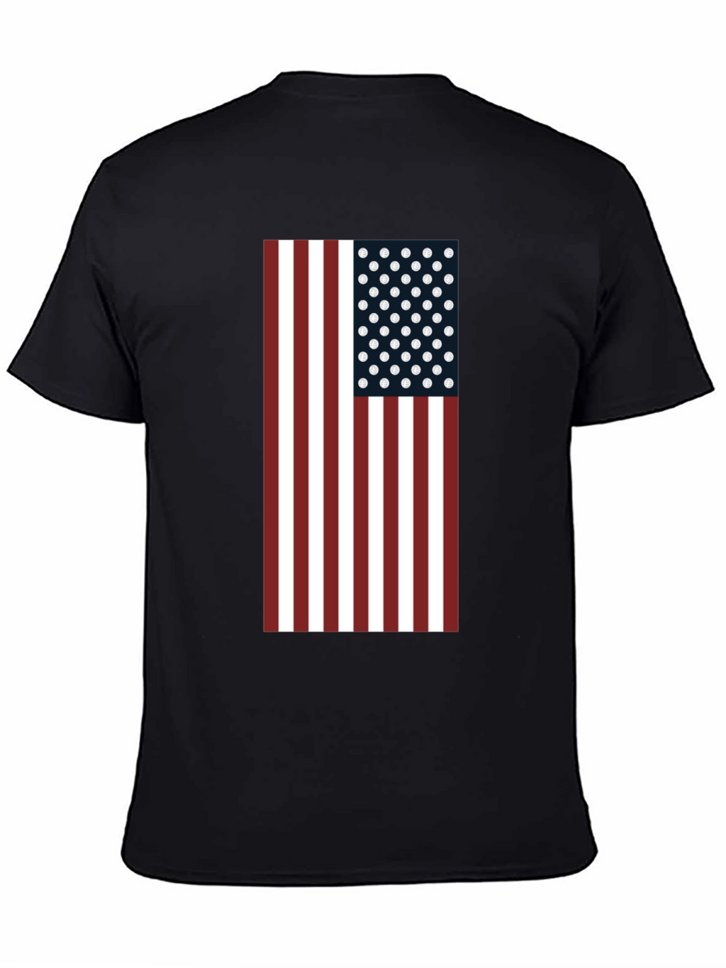 American Flag Graphic Tee - Patriotic Style