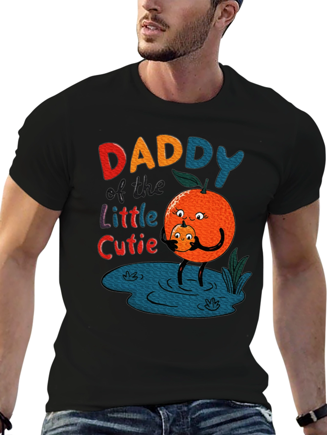 Daddy of the Little Cutie Graphic T-Shirt