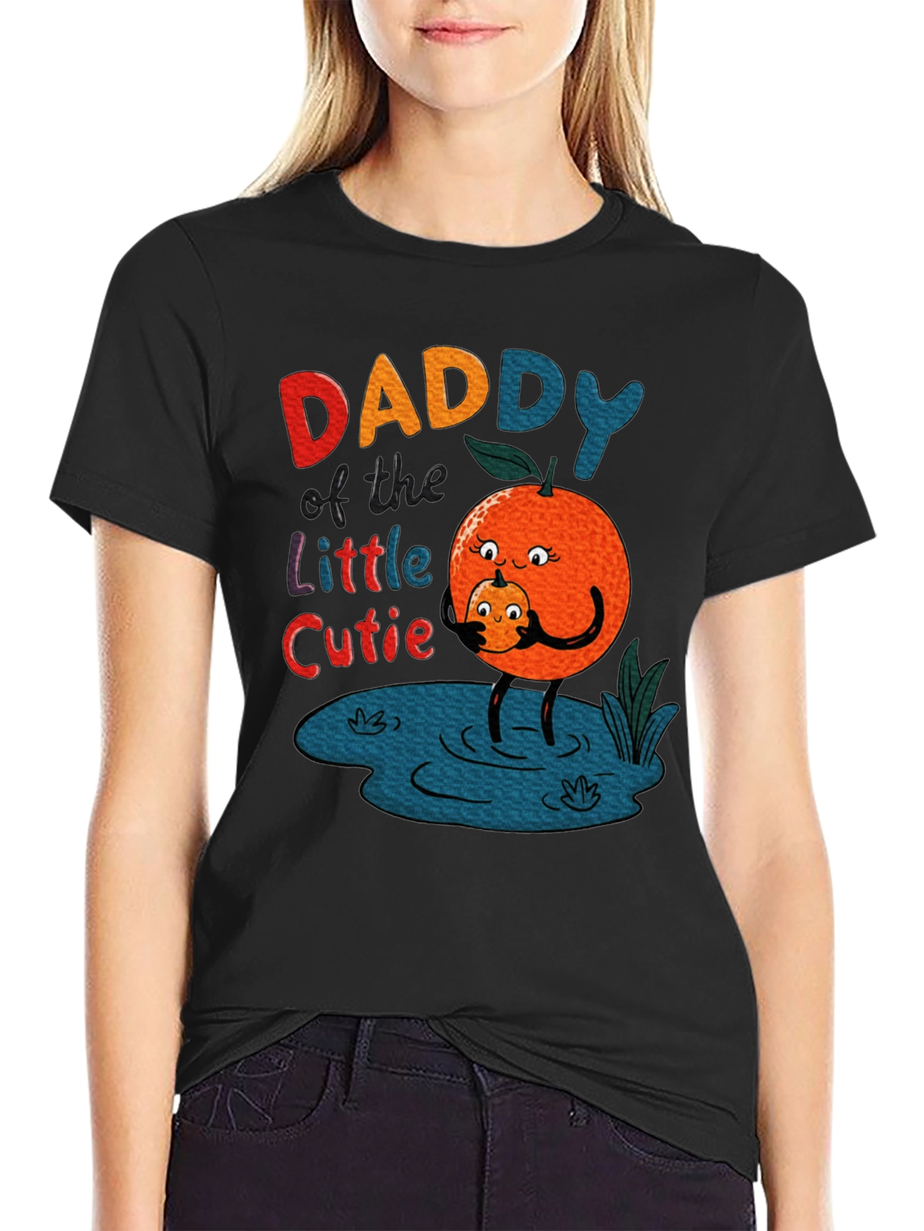 Daddy of the Little Cutie Graphic T-Shirt