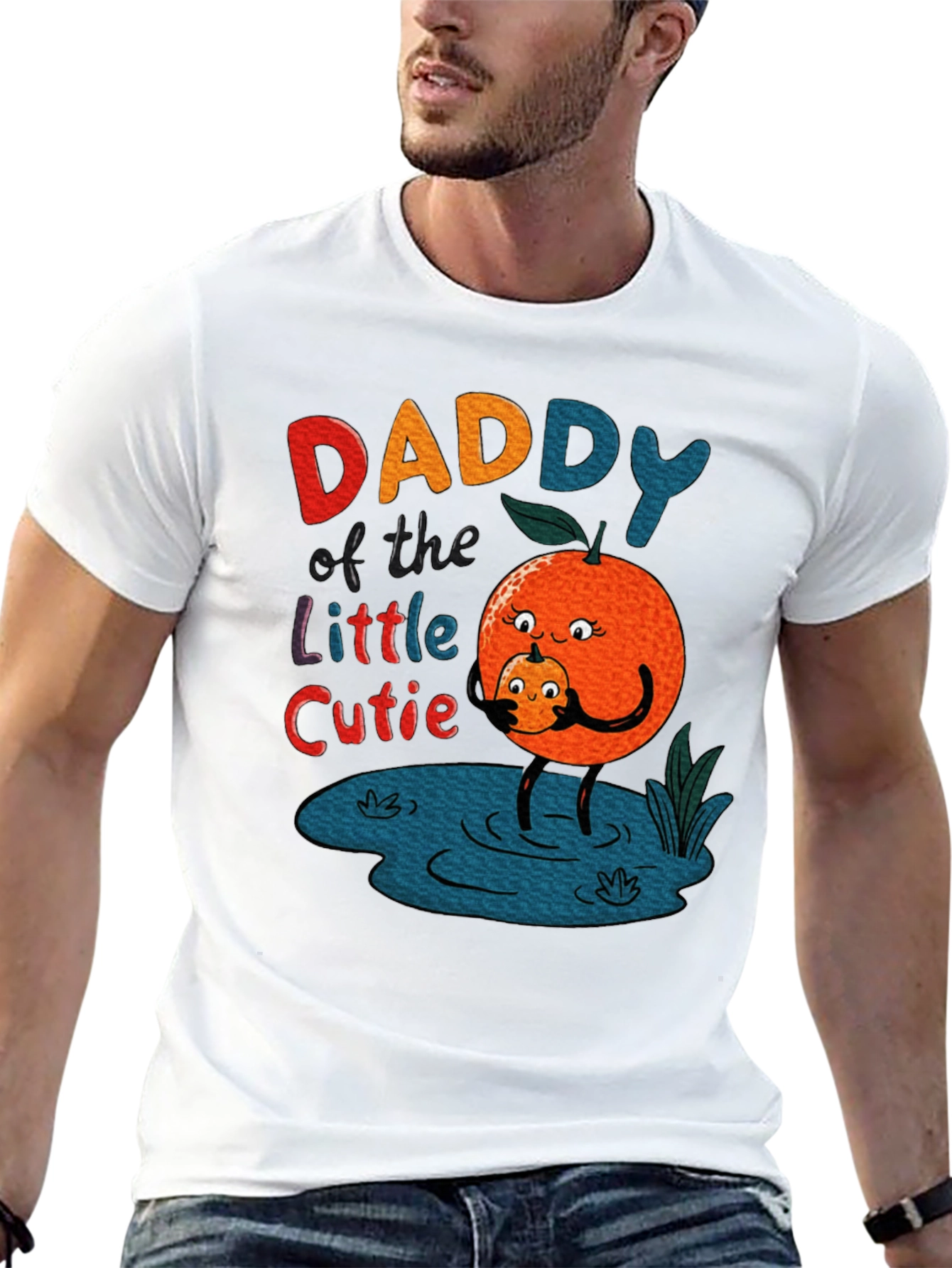 Daddy of the Little Cutie Graphic T-Shirt