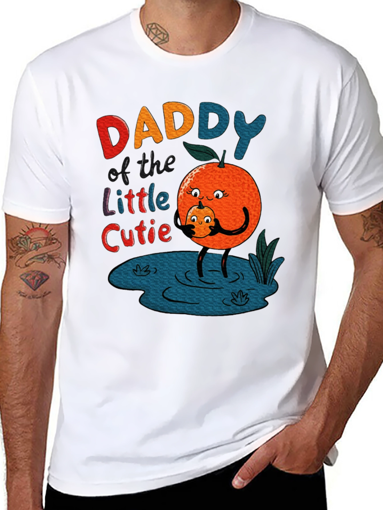 Daddy of the Little Cutie Graphic T-Shirt