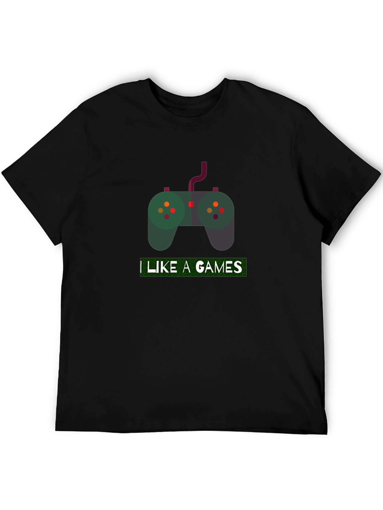 Gamer T-Shirt - I Like A Games - Controller Design