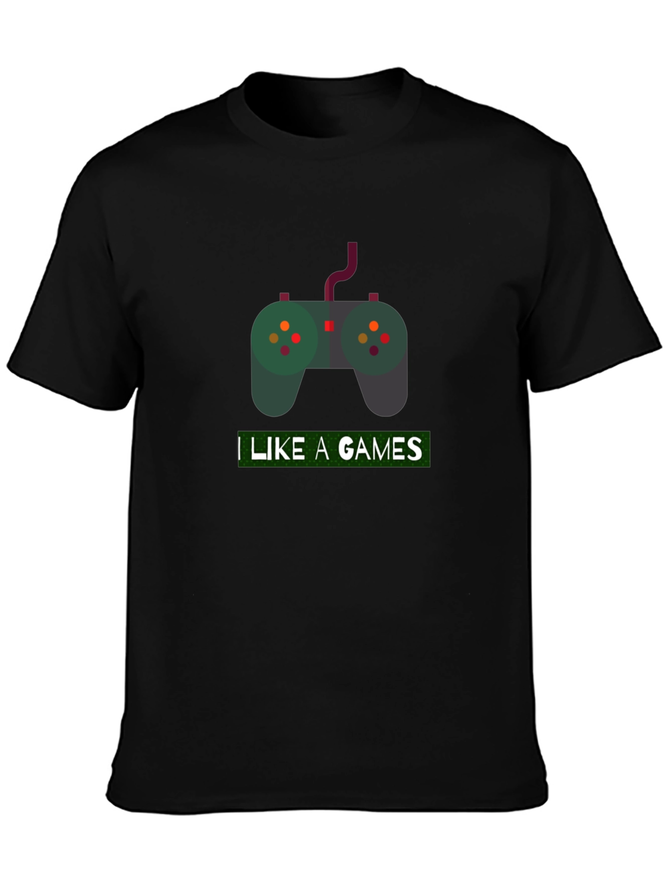 Gamer T-Shirt - I Like A Games - Controller Design