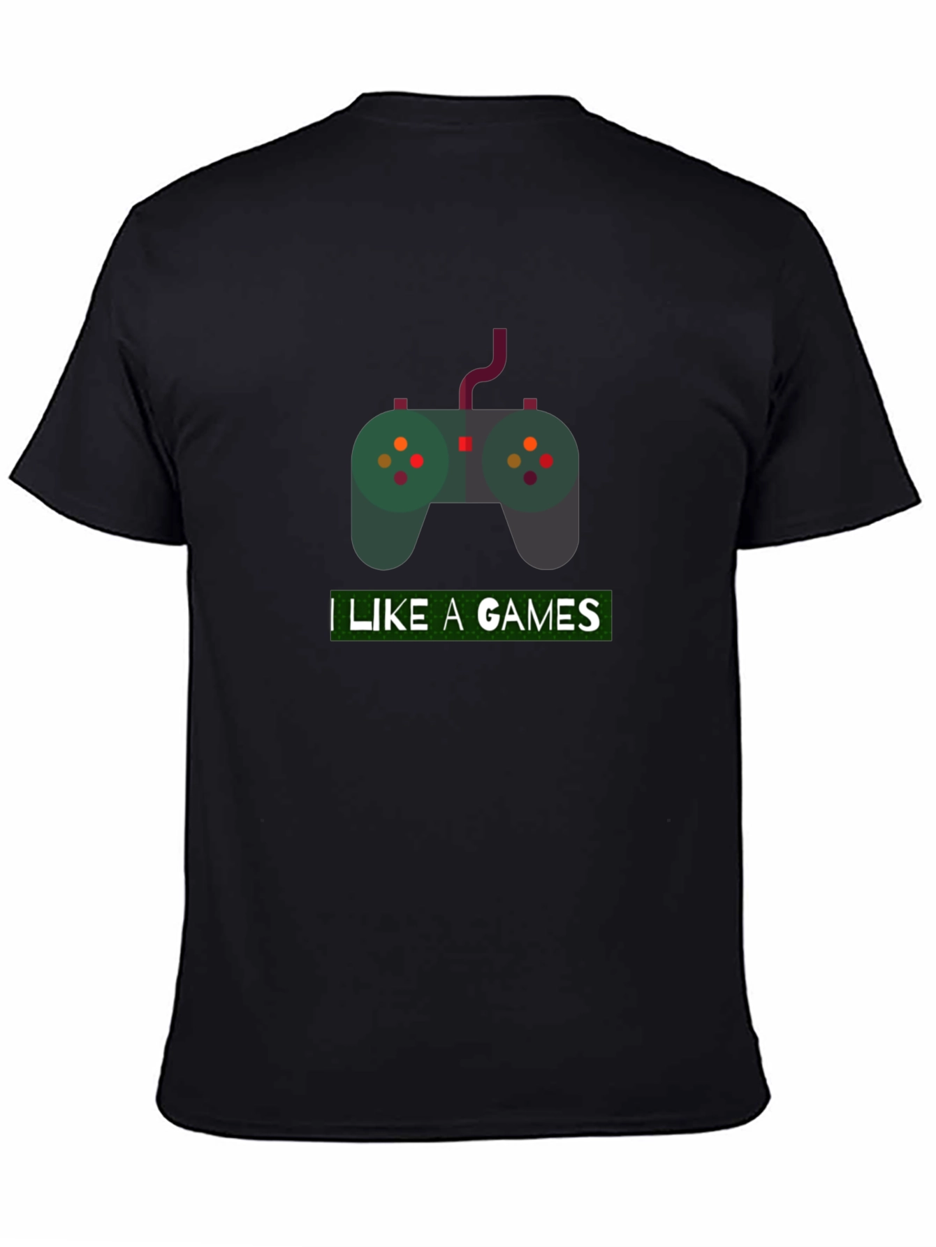 Gamer T-Shirt - I Like A Games - Controller Design