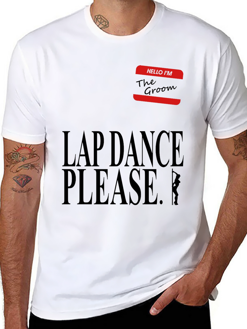 Lap Dance Please Groom T-Shirt